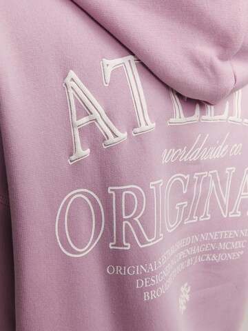 JACK & JONES Sweatshirt 'Santorini' in Pink