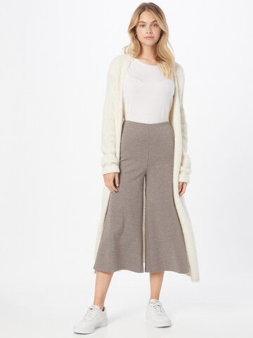 Wide leg Pantaloni di Sisley in beige