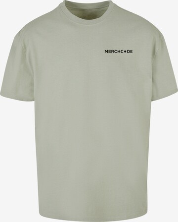 Merchcode Shirt 'Break The Rules' in Green: front