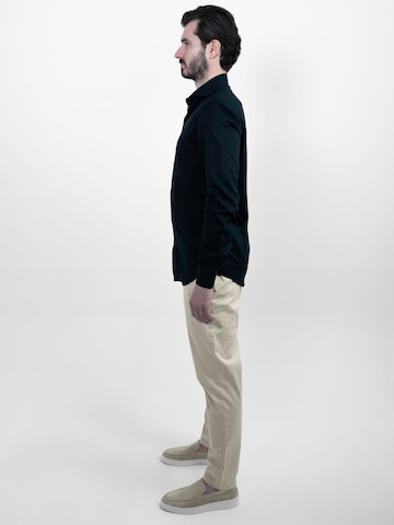 Vercate - Ajuste estrecho Camisa de negocios 'No. 2' en negro