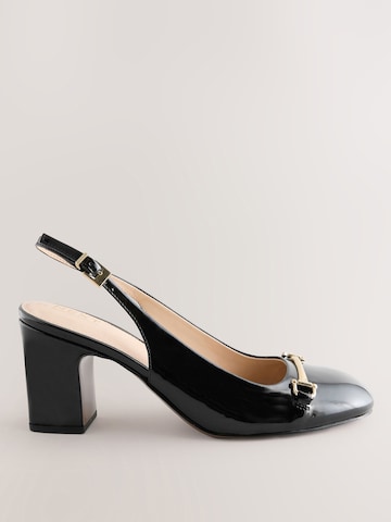 Next - Sapatos abertos atrás 'Forever Comfort' em preto