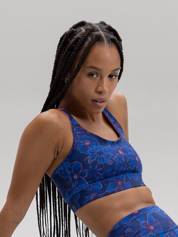 Bustier Soutien-gorge de sport 'Criss Cross' Hey Honey en bleu