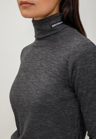 HELMIDGE Rollkragenpullover in Grau