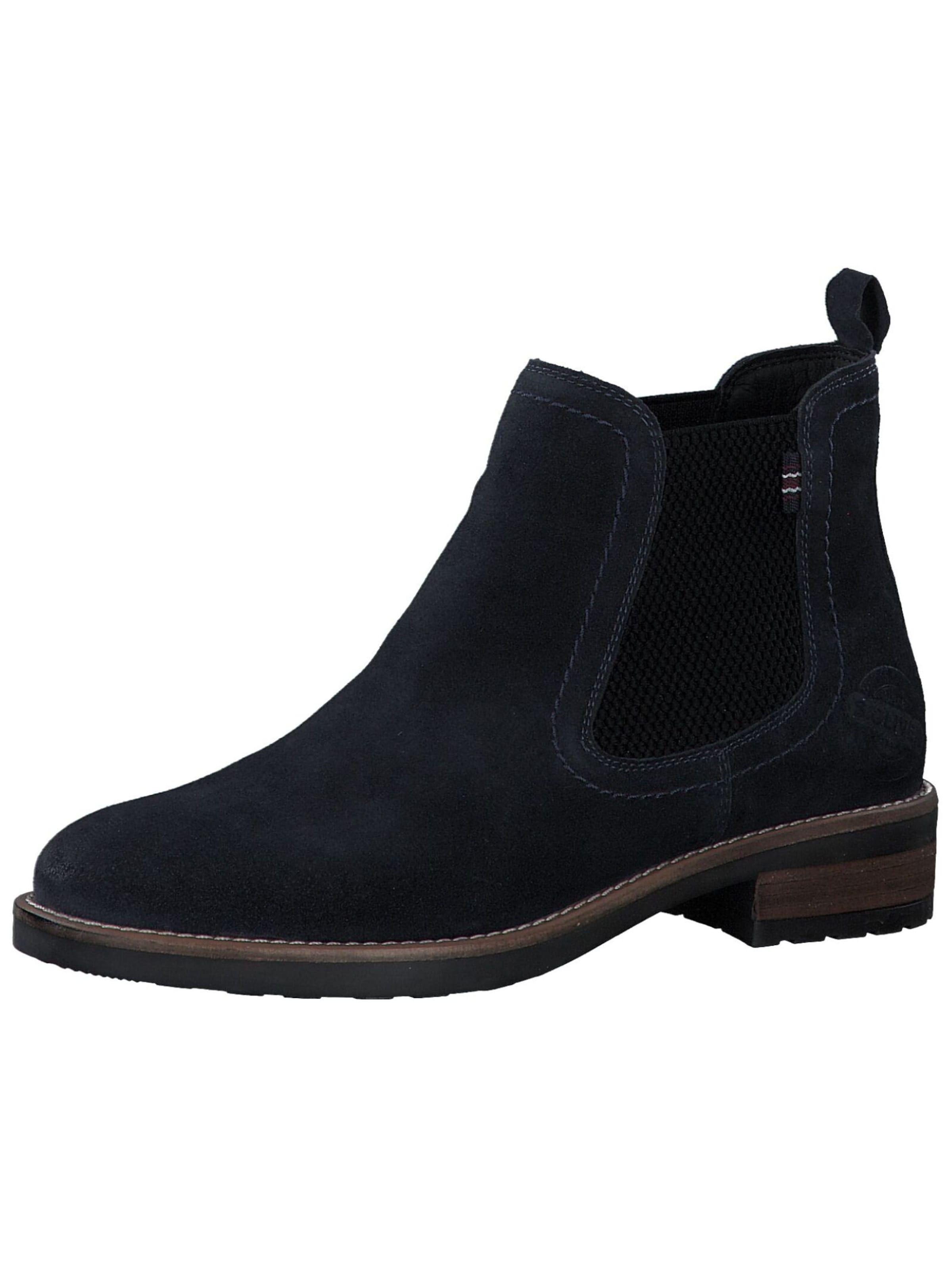 s.Oliver Chelsea boots in Blauw: voorkant