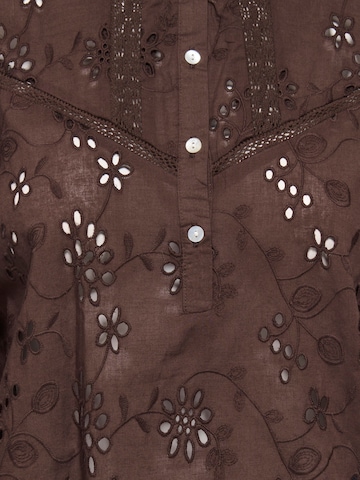 JDY Blouse 'JDYMILLE' in Brown