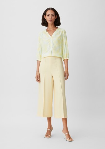 COMMA Bluse in Gelb