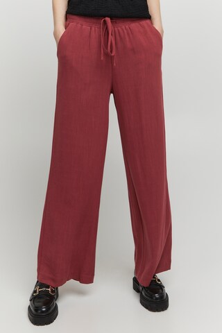 b.young Loose fit Trousers 'JOHANNA' in Red: front