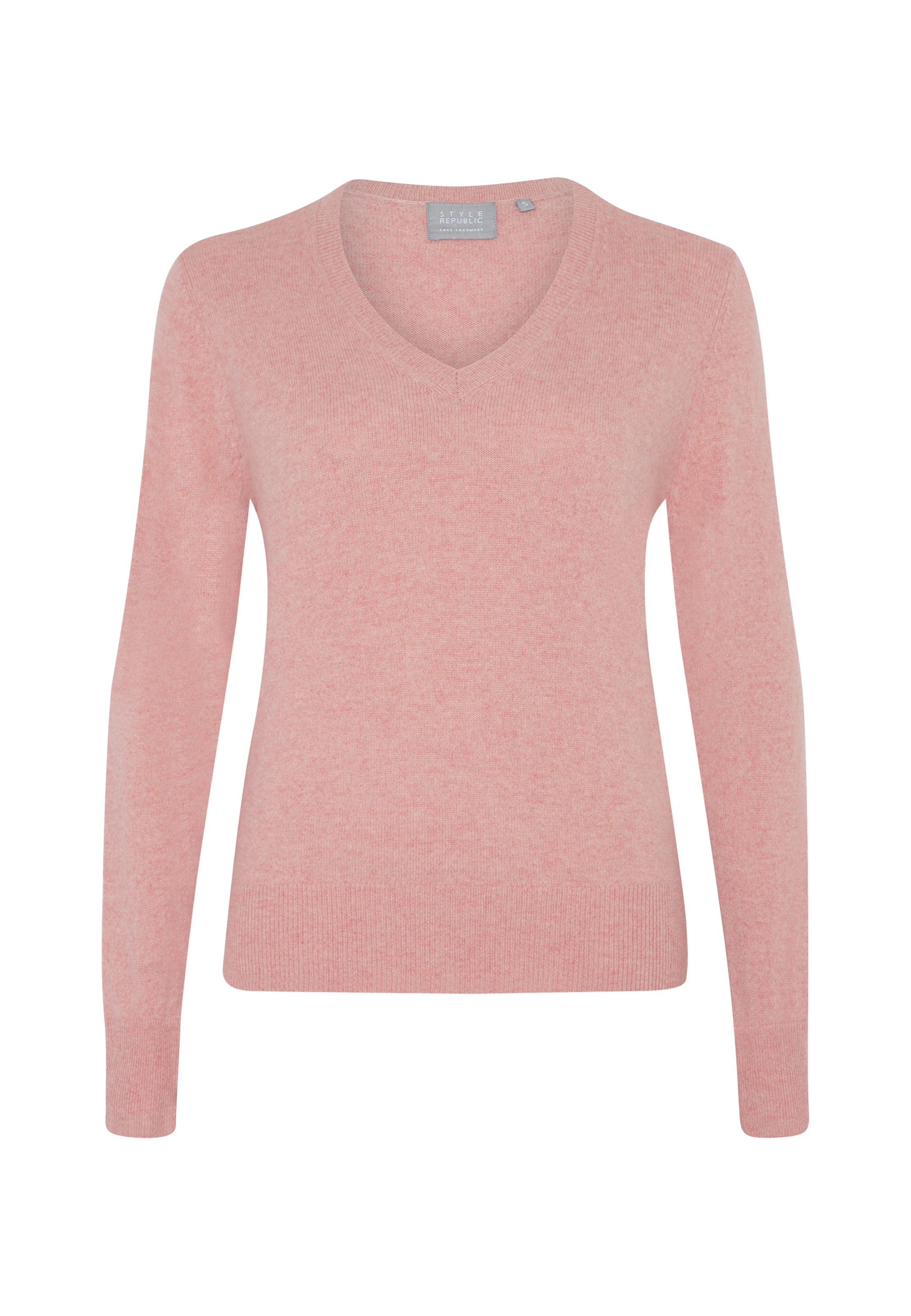 Style Republic Kaschmir Pullover in Pink: Vorderseite