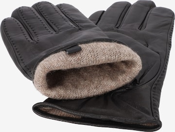 JOOP! Full finger gloves in Black