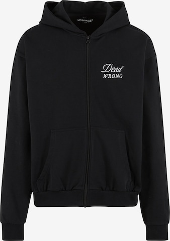Veste de survêtement MT Upscale en noir : devant