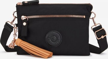 KIPLING - Mala de ombro 'RIRI L' em preto: frente