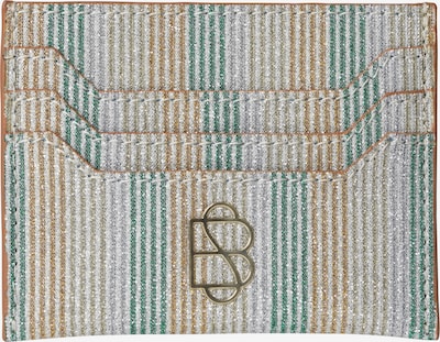 Etui 'Glitza' BeckSöndergaard pe bej / auriu / verde, Vizualizare produs