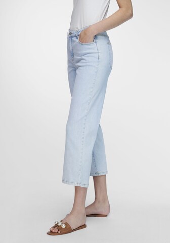 Emilia Lay Wide leg Jeans in Blauw