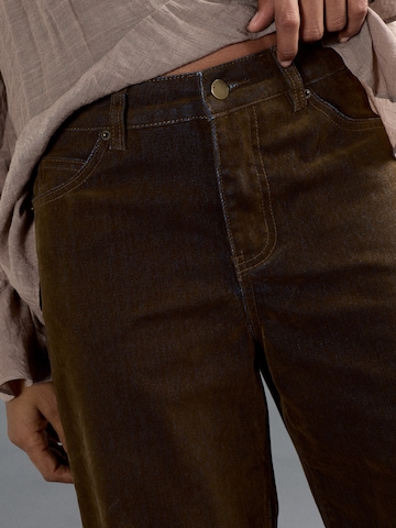 Apricot Wide leg Jeans 'Flora' in Bruin