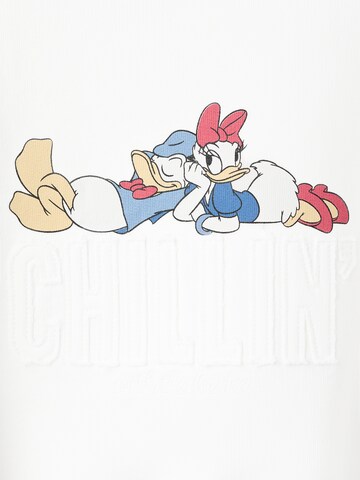 MANGO KIDS Суичър 'Pdchill' в бяло