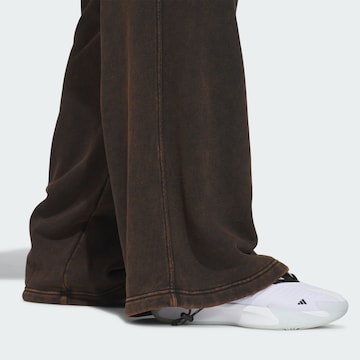 ADIDAS PERFORMANCE Wide leg Sportbroek in Zwart
