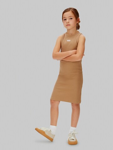 Calvin Klein Jeans Regular Dress in Brown: front