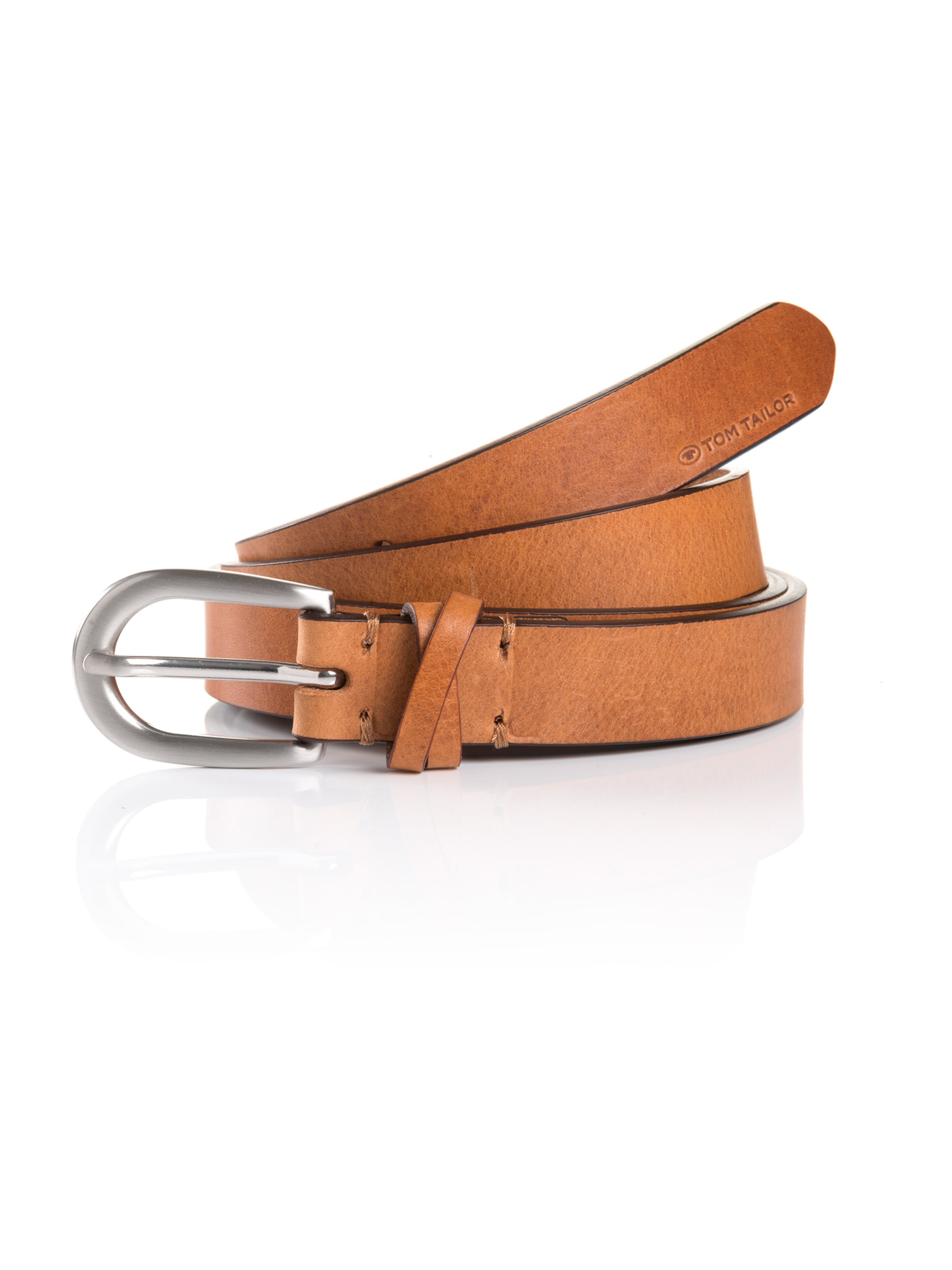 Ceinture 'NELLY' TOM TAILOR en marron : devant
