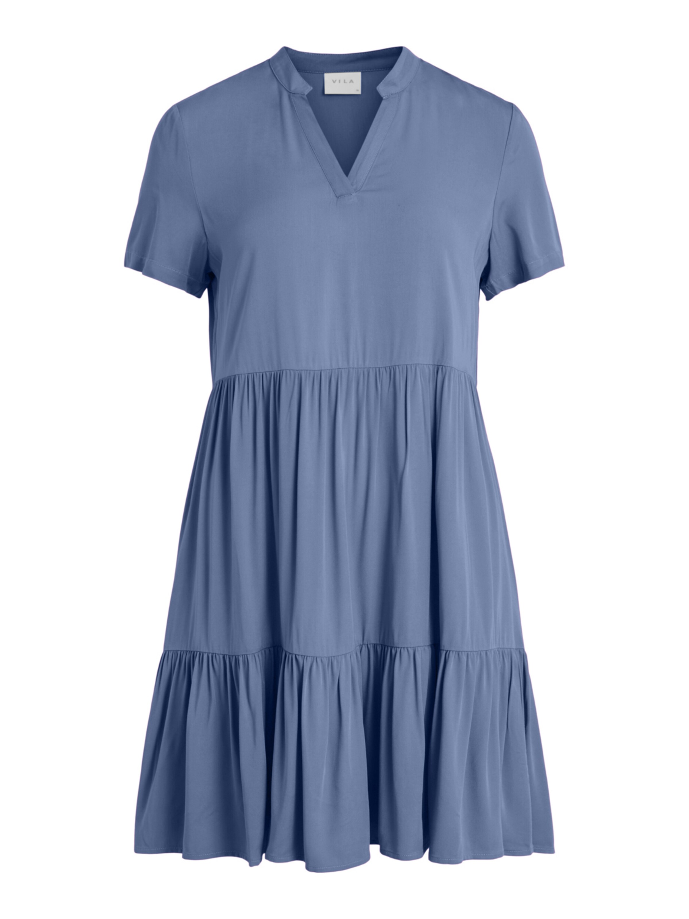 Frauen Große Größen VILA Kleid 'Morose' in Taubenblau - WJ79294 Frauen Große Größen VILA Kleid 'Morose' in Taubenblau - WJ79294