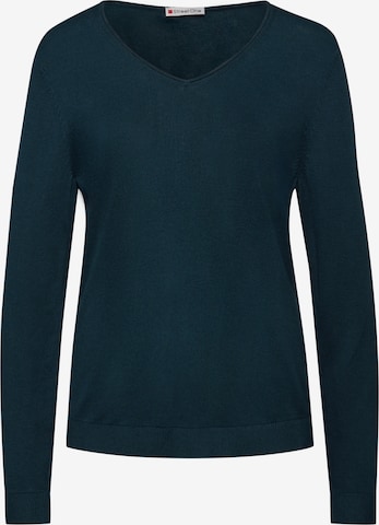 STREET ONE Sweater in Blue: front
