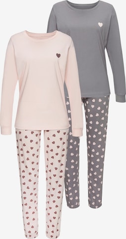 VIVANCEPidžama - siva boja: prednji dio