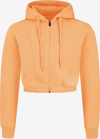 Veste de survêtement ' Elma ' Smilodox en orange : devant