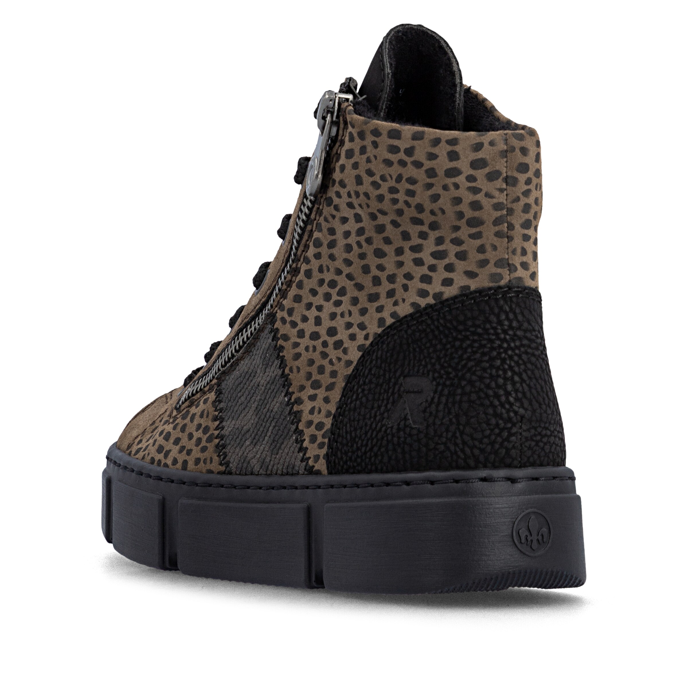 Baskets basses Rieker en marron