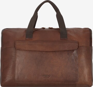 mano Weekender in Brown: front