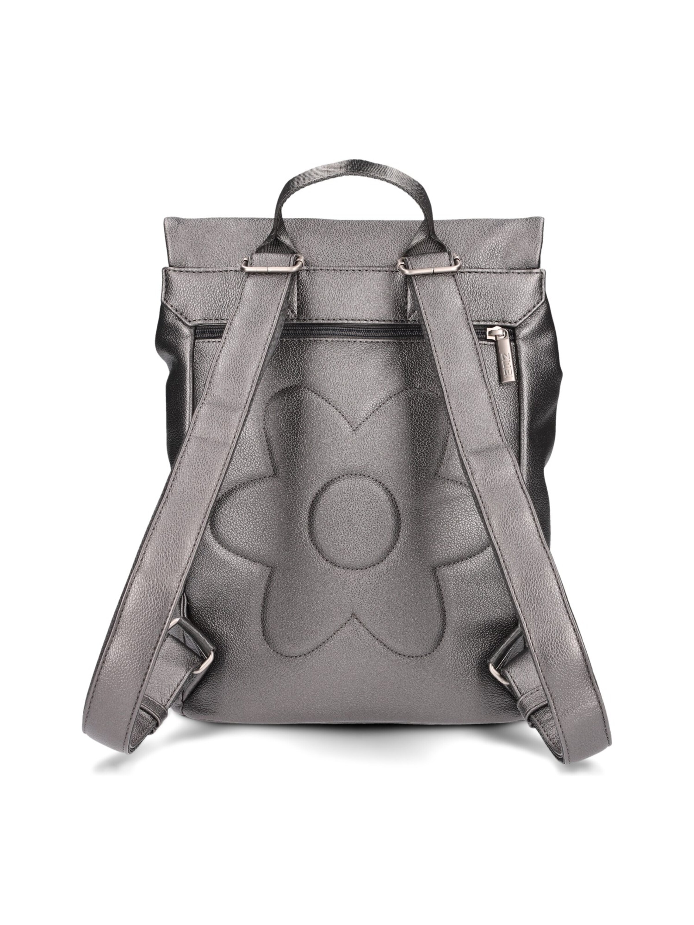 ZWEI Backpack 'Mademoiselle.M MR13' in Silver