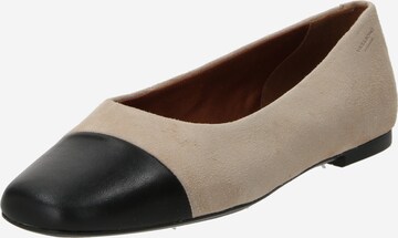 Ballerines VAGABOND SHOEMAKERS en beige : devant