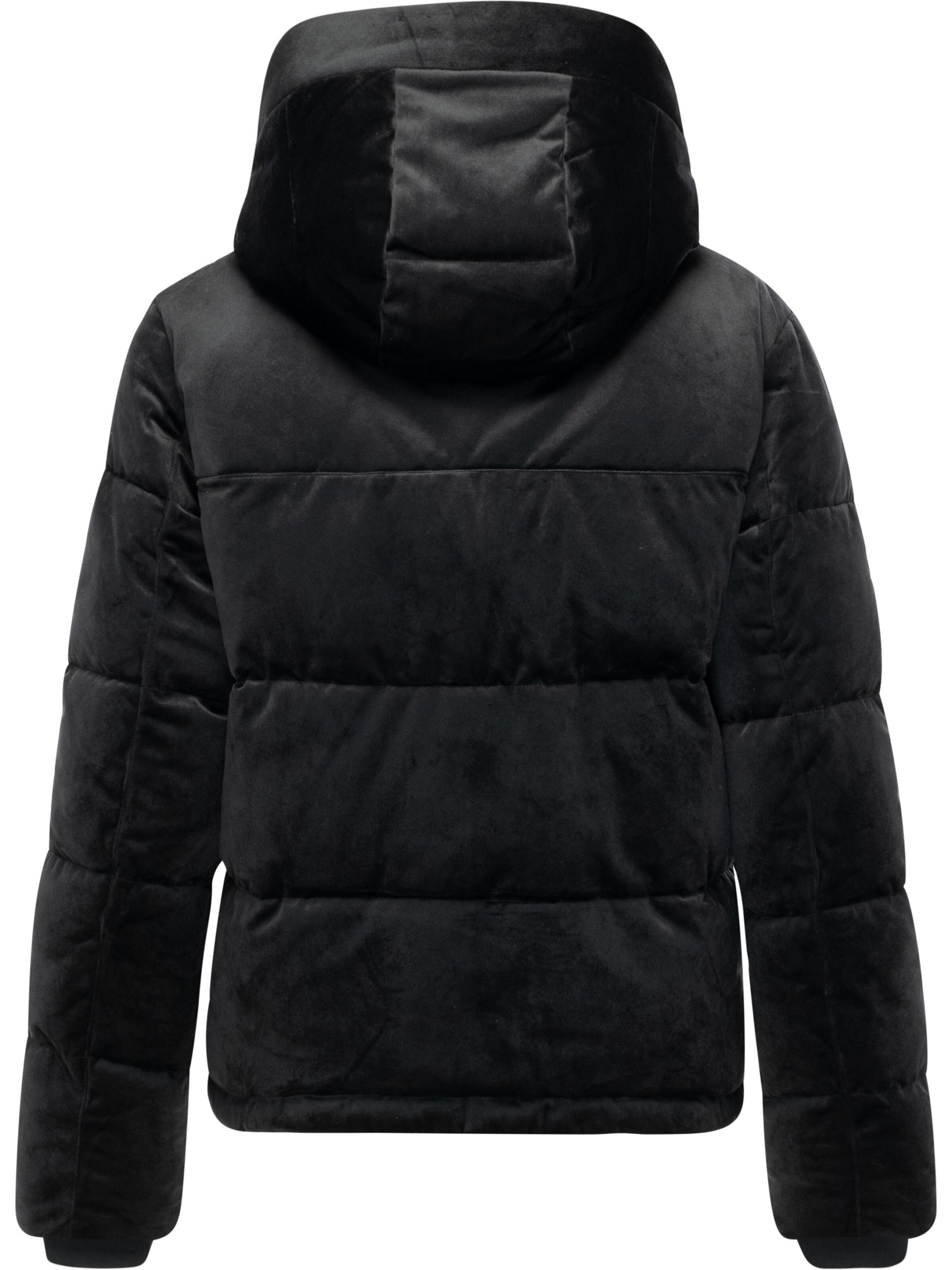 Ragwear Winter Jacket 'Roobie' in Black
