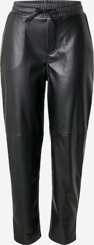 OH APRIL Regular Pants in Black: front