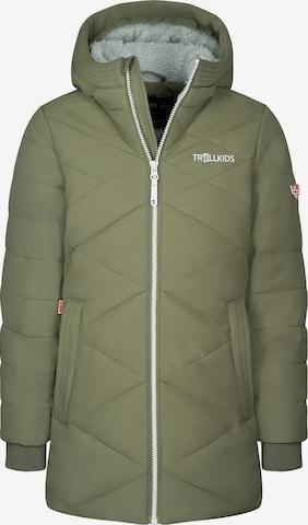 TROLLKIDS Outdoorjacke in Grün: predná strana