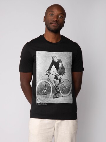 T-Shirt 'No Gears No Limits' Watapparel en noir : devant