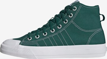 Sneaker alta 'Nizza Hi Rf' di ADIDAS ORIGINALS in verde: frontale