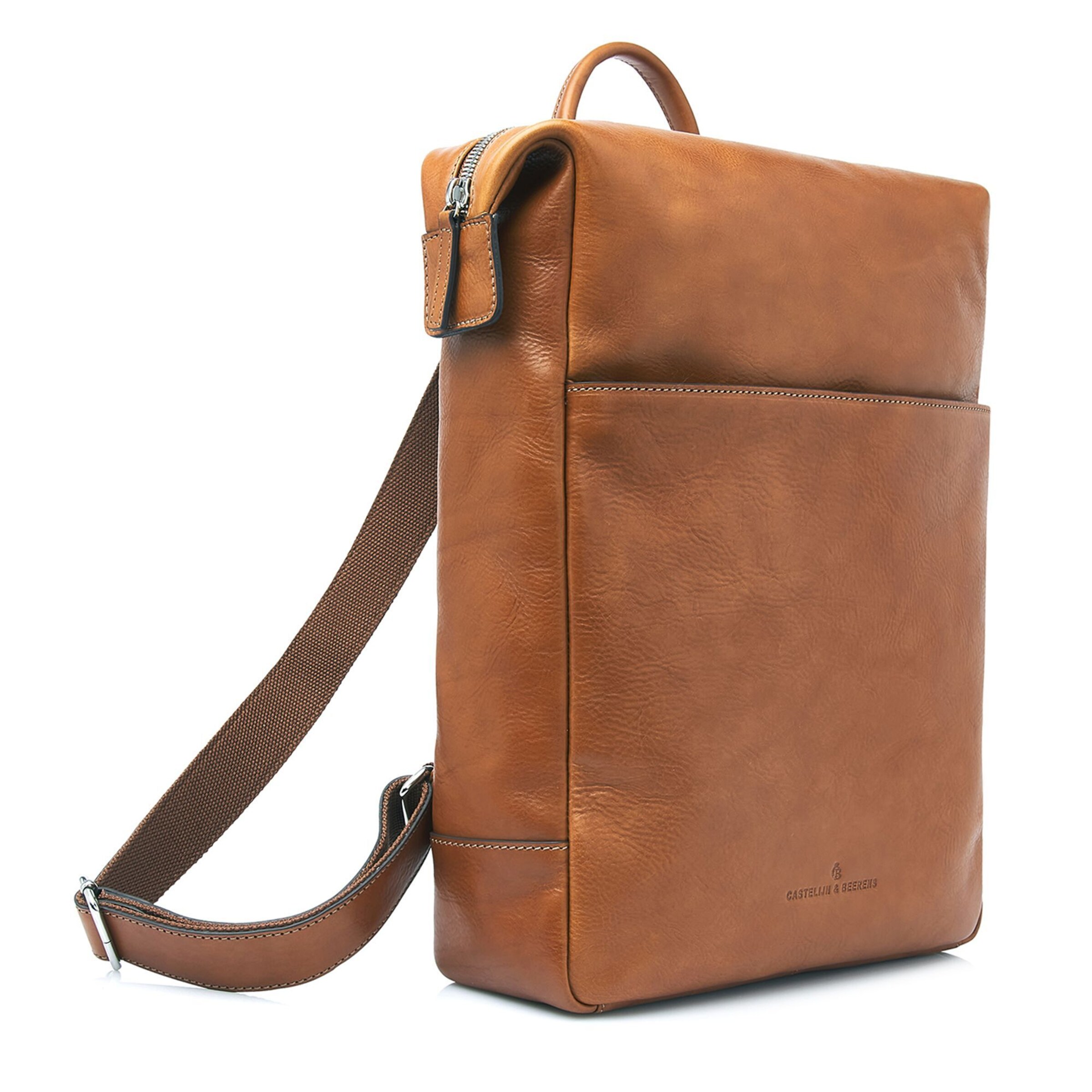 Zaino 'Lauren' di Castelijn & Beerens in marrone