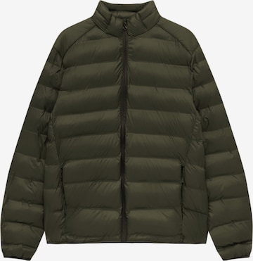 Pull&Bear Between-Season Jacket in Green: front