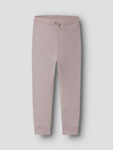 NAME IT - Slimfit Leggings en lila