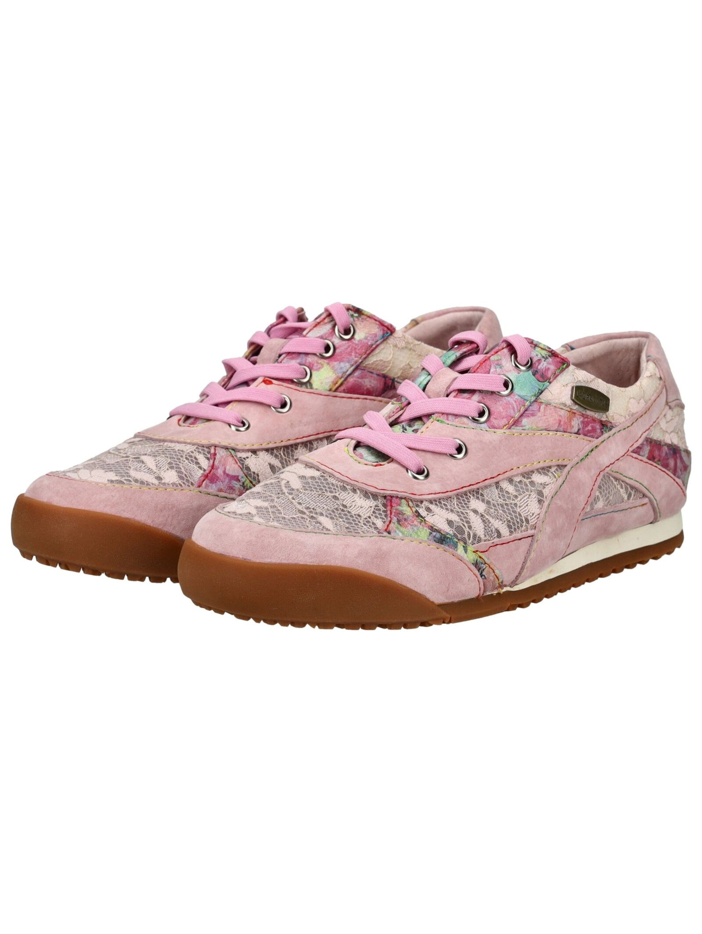 Baskets basses Laura Vita en rose