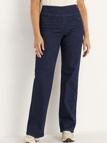 Cellbes of Sweden Wide leg Jeans in Blue: front