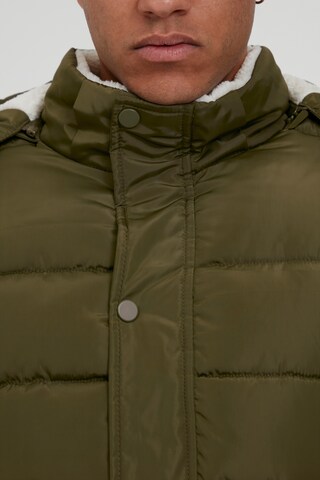 BLEND Winter jacket in Green