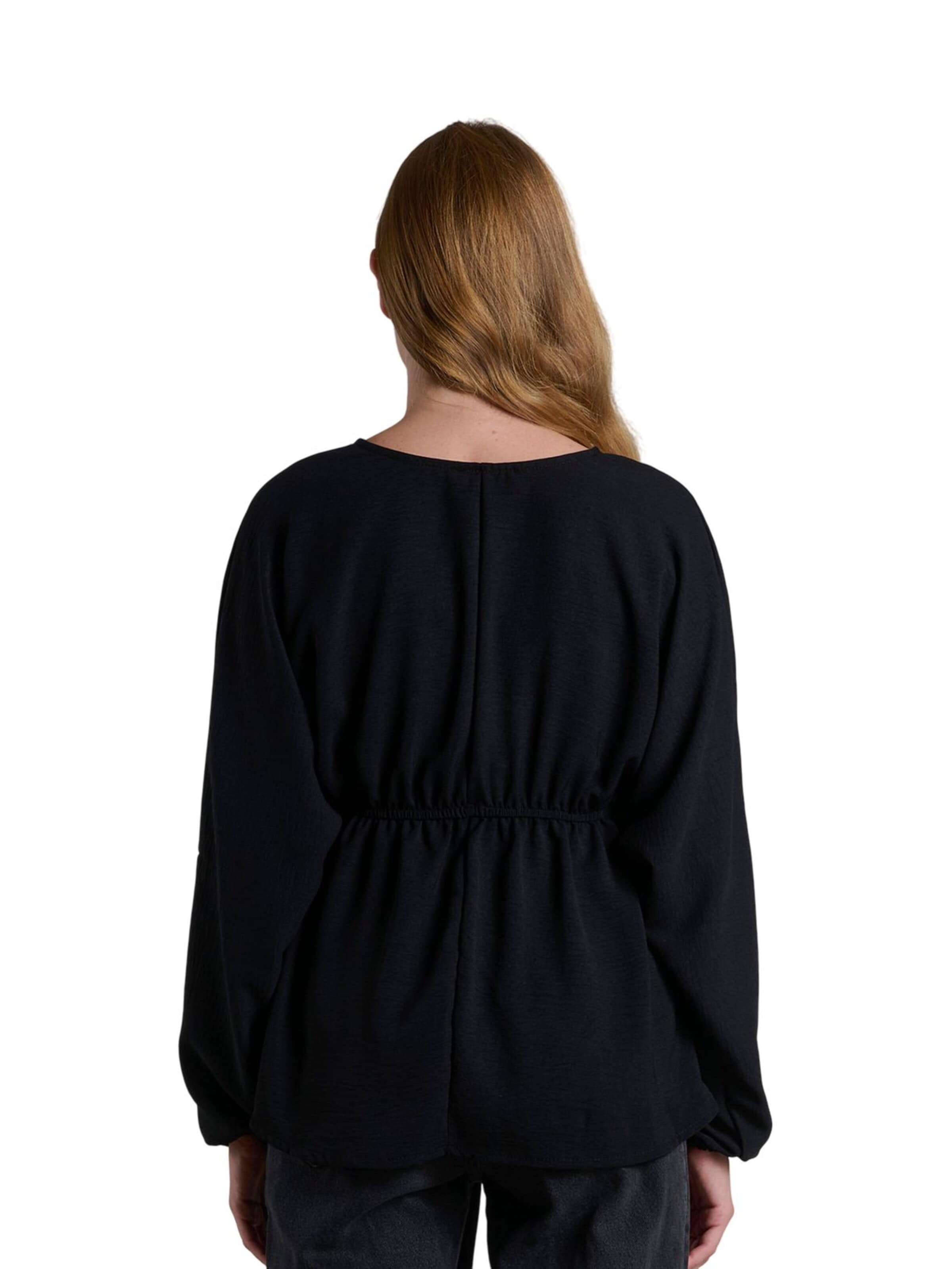 LYN MAMA Bluse in Schwarz