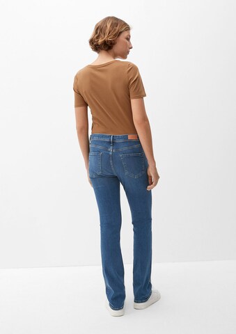 s.Oliver Bootcut Jeans in Blauw