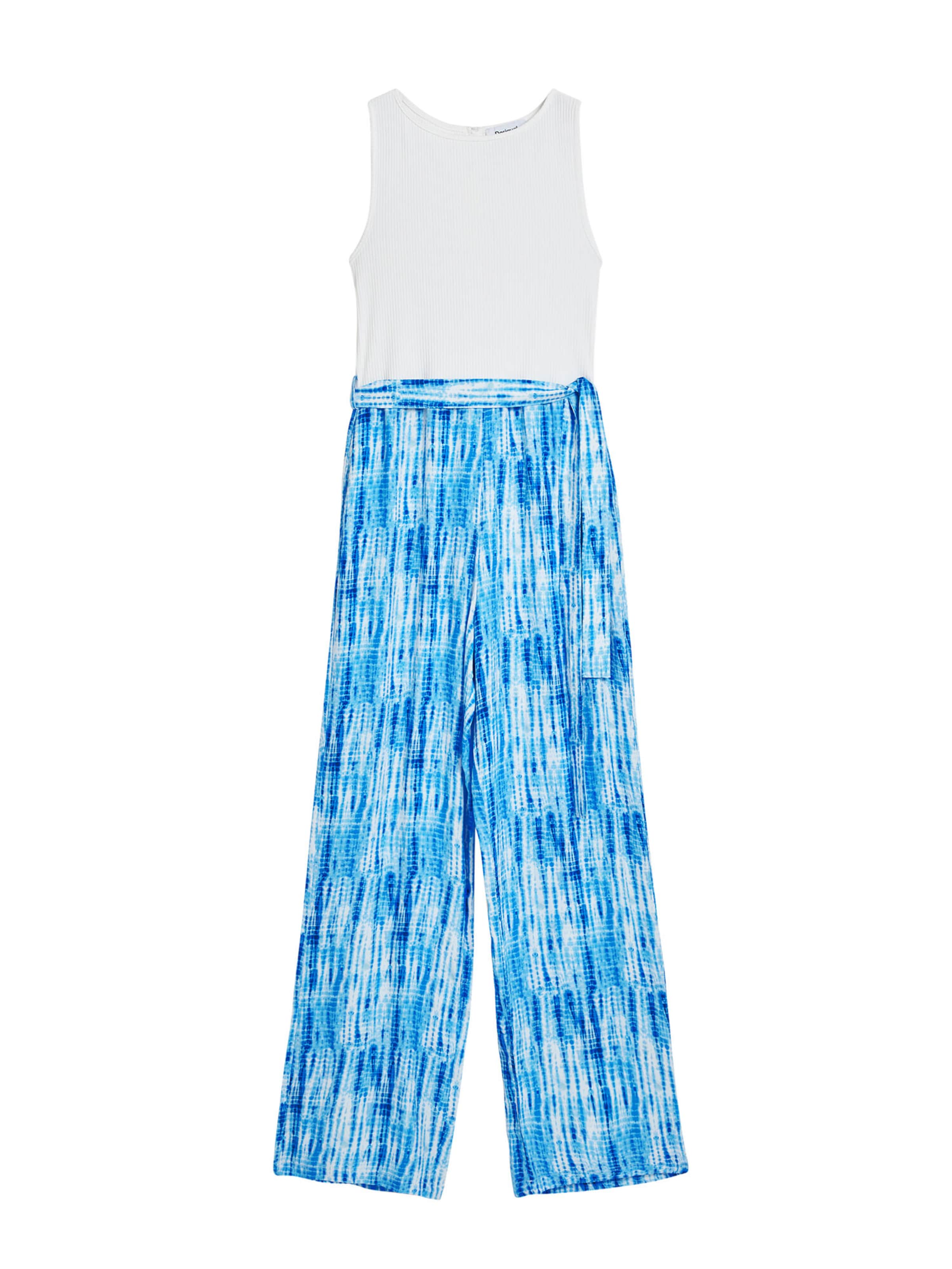 Desigual Jumpsuit i blå: framsida