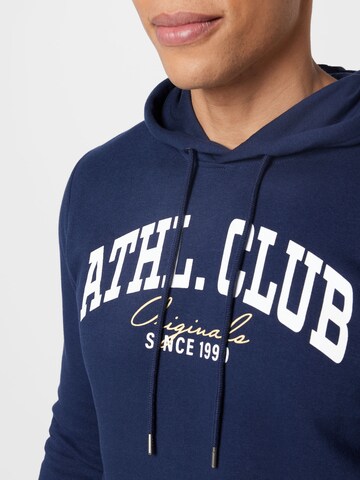 JACK & JONES Sweatshirt 'BOOSTER' i blå