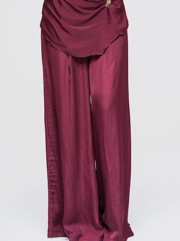 Ombre Regular Broek in Lila