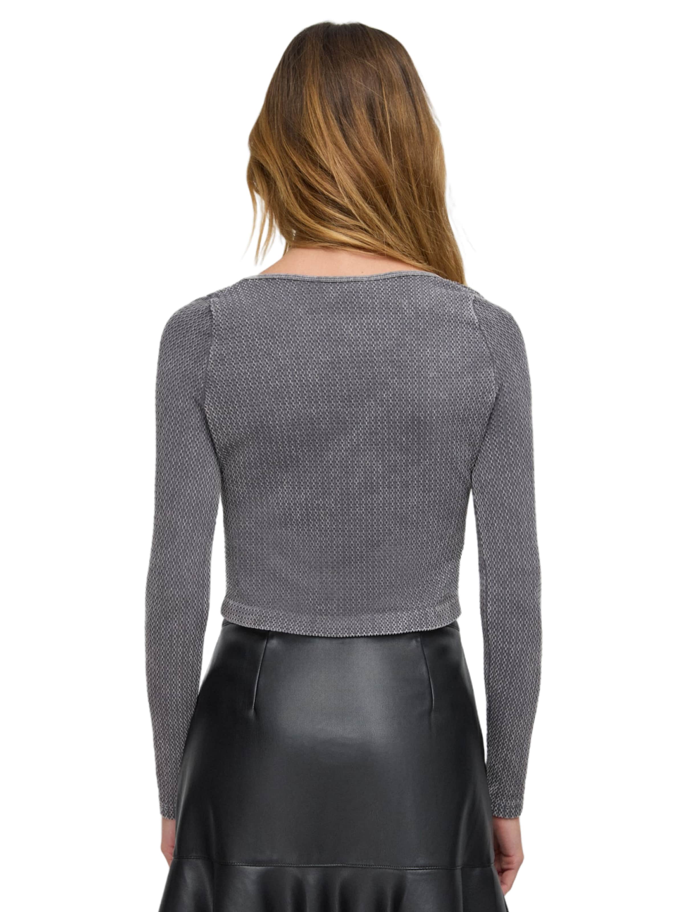 No Matter What Shirt 'Ball' in Grey