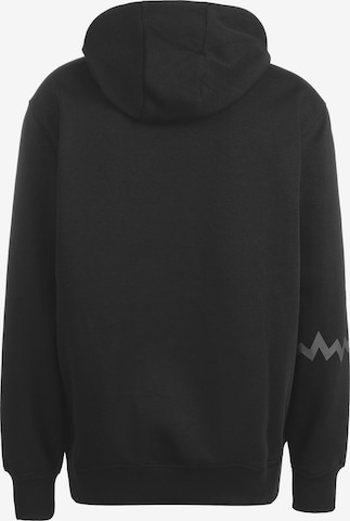 PUMA Sweatshirt 'Hoops Team' in Schwarz