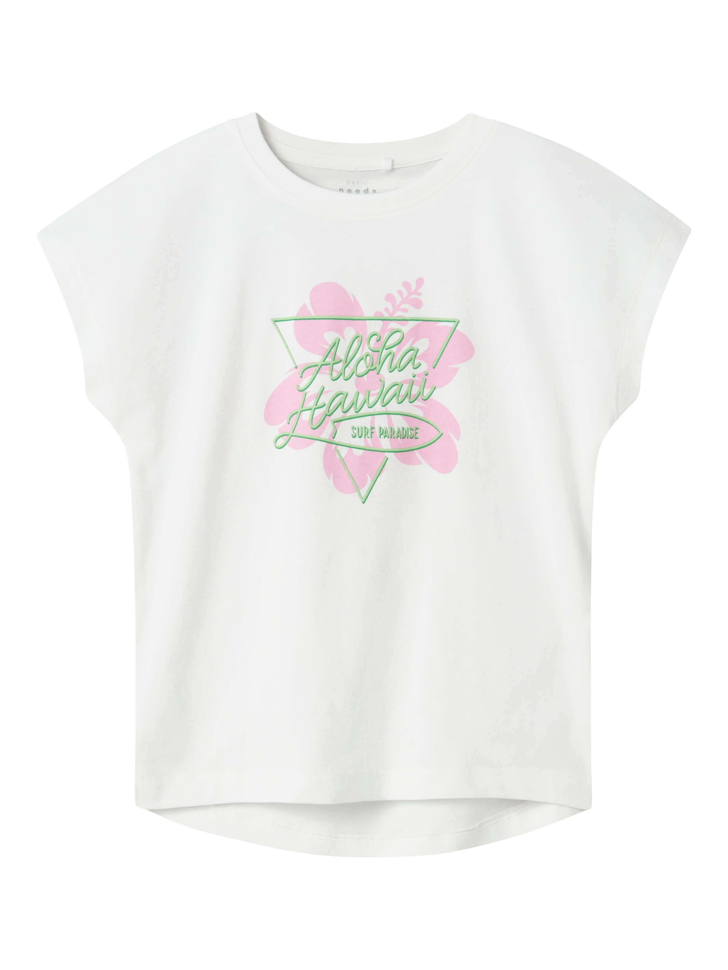 NAME IT Koszulka 'NKFViolet' w kolorze biały: przód