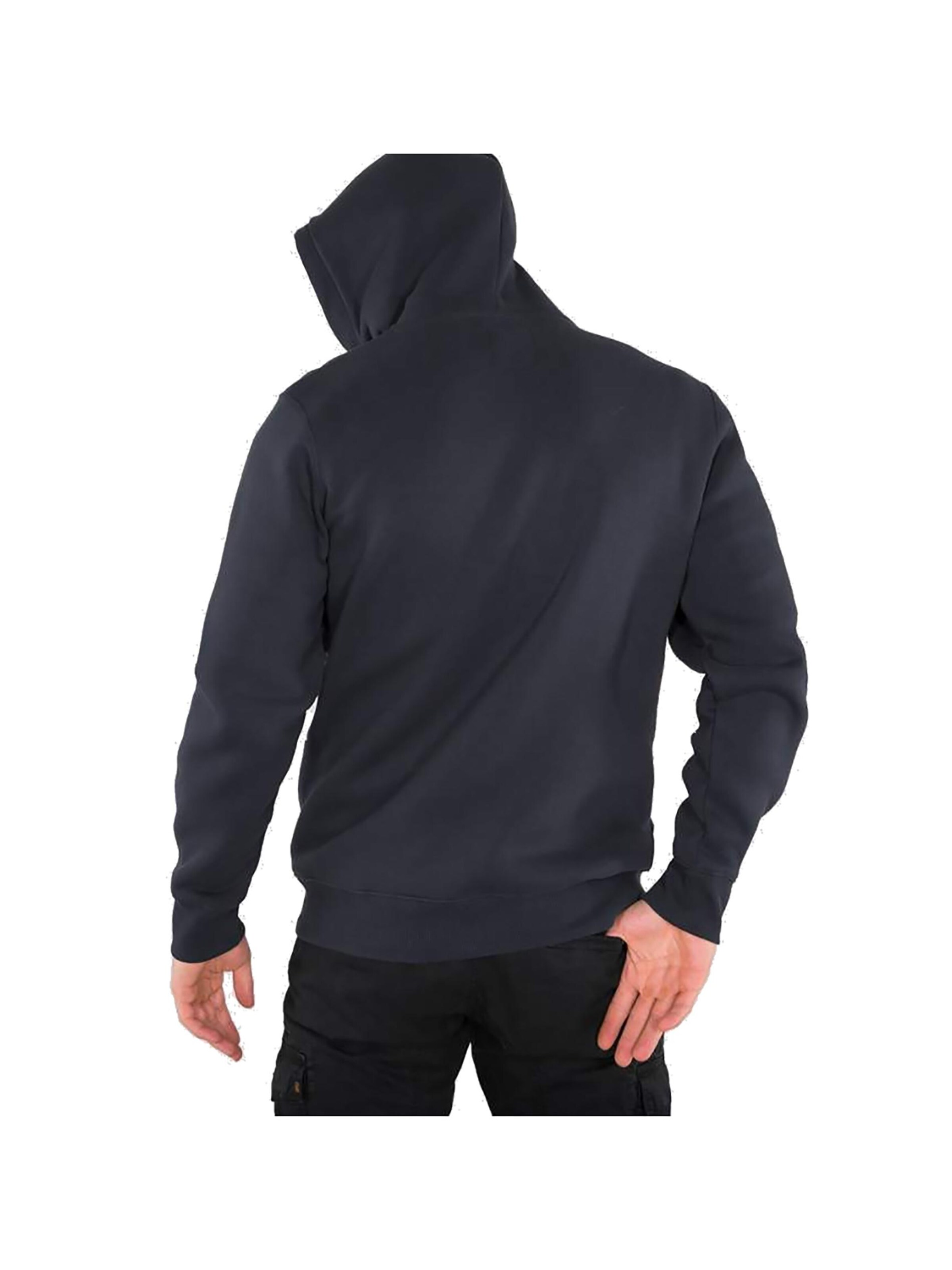 ALPHA INDUSTRIES Sweatshirt 'Basic Logo' in Blue